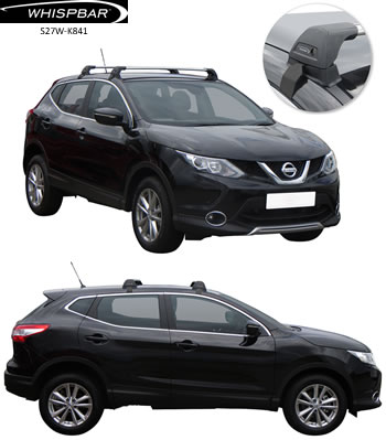 Nissan Qashqai roof racks Whispbar S27-K841